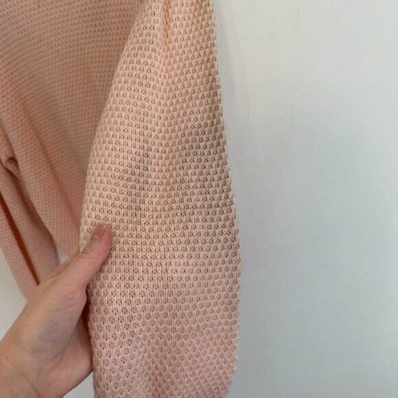 VINTAGE VTG ALBEE Light Baby Pink Pastel Embroidered Cottagecore Grandma Sweater - Picture 16 of 16